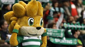 Mascote Jubas alvo de agressão num camarote de Alvalade no Sporting-Santa Clara