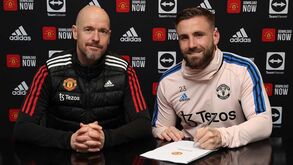 Luke Shaw renova com o Manchester United até 2027