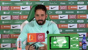 Amorim e o clássico: «Dá-nos mais jeito que o FC Porto perca pontos porque está mais próximo»