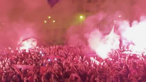 Jogadores do Osasuna com receção apoteótica em Pamplona após apuramento para a final da Taça