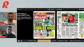 Manhã Record: o empate do Sporting, as joias do Benfica, a série de Conceição e a proposta das Arábias