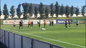 Casa Pia abre treino na preparação para o jogo com o Sporting