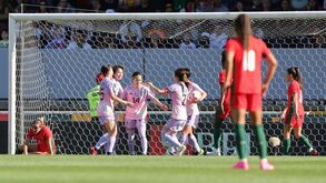 Portugal perde com Japão em teste para o Mundial feminino