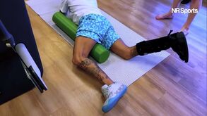 Neymar mostra como trabalha no duro para voltar aos relvados