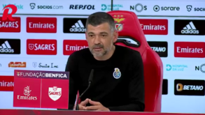 Sérgio Conceição e o futuro: «Mal seria se precisasse de uma vitória...»