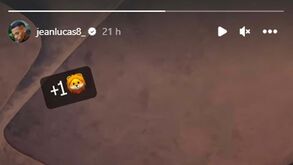 O emoji de Jean Lucas que não passou despercebido aos adeptos do Sporting