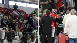 Final tenso no Benfica-Sporting: Discussão entre treinadores, capitão leonino agredido por adepto encarnado e três detenções