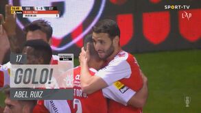 Sp. Braga-Estoril: Bruma fez tudo bem pela esquerda e Abel Ruiz só teve de encostar
