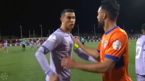 «Vocês não querem jogar!»: Cristiano Ronaldo não escondeu frustração após empate do Al Nassr