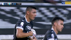 Oscar Cardozo está 'on fire': Ex-Benfica voltou a faturar com uma cabeçada fulminante