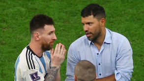Agüero: «Todos os livres diretos de Cristiano Ronaldo são pura sorte»