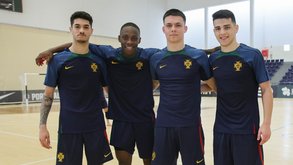 Rúben Teixeira, Diogo Santos, Carlos Monteiro e Kutchy: Estreantes mostram ambição na Seleção