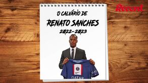O que se passa com Renato Sanches? O historial de lesões do jogador do PSG esta época
