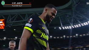 St. Juste saiu lesionado e em lágrimas do jogo de Turim
