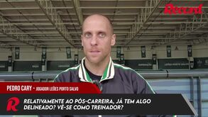 Pedro Cary prepara-se para acabar a carreira de jogador e já tem uma certeza: «Não vou ser treinador»