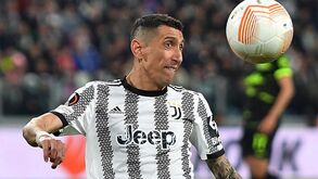 Di Maria reviu e abraçou Rúben Amorim