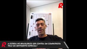 Pedro Caixinha e o duelo com Renato Paiva no arranque do Brasileirão: «Vou ter o prazer de recebê-lo»