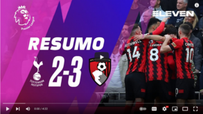 O resumo do eletrizante Tottenham-Bournemouth