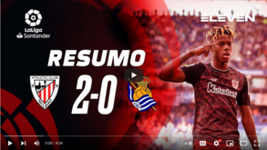 Dérbi basco sorriu ao Athletic Bilbao: veja o resumo do jogo