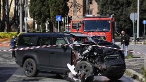 Acidente com elétrico deixou carro de Ciro Immobile neste estado