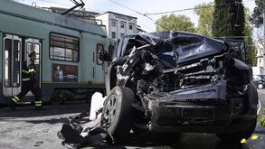 Ciro Immobile sofre acidente em Roma: capitão da Lazio queixa-se de dores num braço