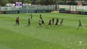 Brenda Pérez encheu-se de coragem e fez o golo da tarde: o resumo do Sporting-Famalicão