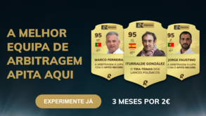 A melhor equipa de arbitragem apita no Record Premium: não fique fora de jogo!
