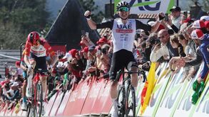 Tadej Pogacar vence Flèche Wallonne e já tem o 'tríptico das Ardenas' no palmarés
