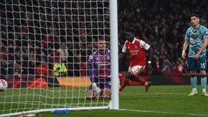 Arsenal-Southampton, 3-3: Título está a fugir...