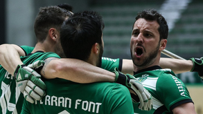 Sporting sela 2.º lugar com hat trick de Romero frente ao Murches