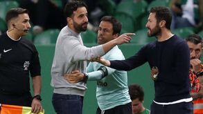Rúben Amorim e a expulsão frente ao Arouca: «Acho um exagero»