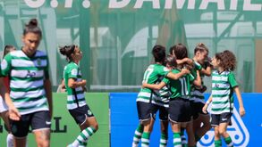 Sporting ganha ao Damaiense e trava festa do Benfica