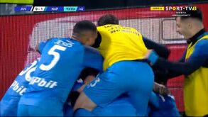 O golo de Raspadori que decidiu o Juventus-Nápoles já nos descontos