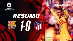 O resumo do Barcelona-At. Madrid: o golo, os casos e outros lances