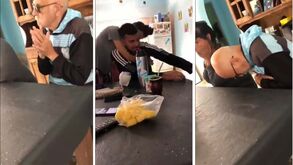 Contou ao avô que ia ser titular e a reação tornou-se viral