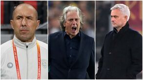 Leonardo Jardim, Mourinho e Jorge Jesus entre os treinadores que mais milhões geraram em transferências