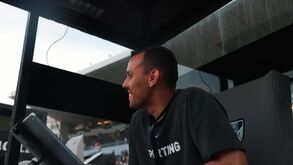 Da boa disposição no hotel às emoções do jogo: os bastidores da vitória do Sporting em Guimarães