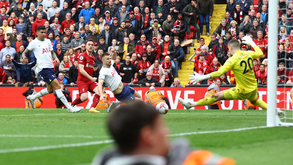 Diogo Jota após decidir o Liverpool-Tottenham: «É um dia para mais tarde recordar»