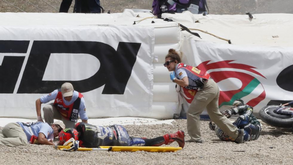 Miguel Oliveira: «Hoje a sorte bateu à porta outra vez e como resultado desloquei o ombro»