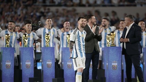 Campeã mundial, Argentina é vice no ranking da Fifa, atrás do Brasil