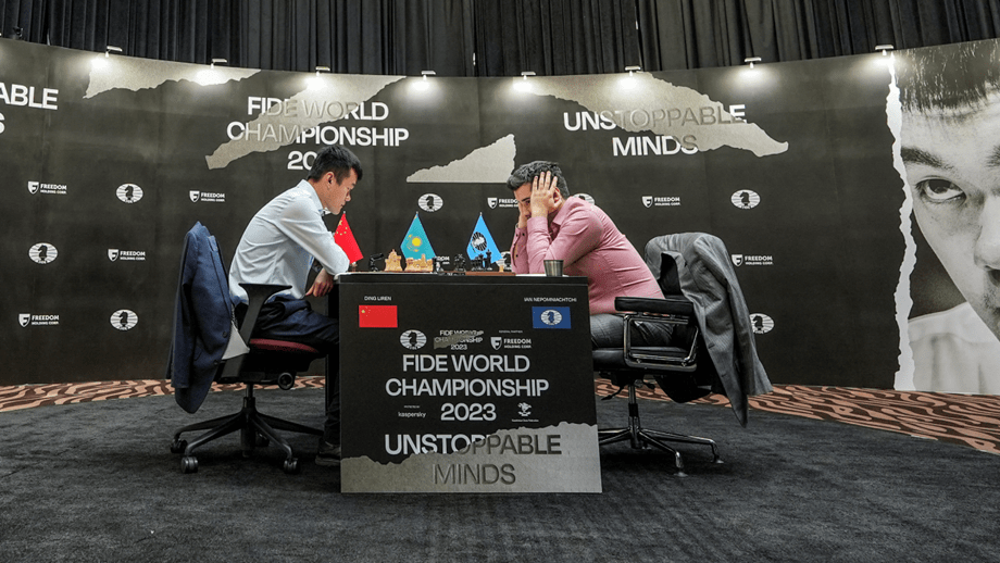 Ding Liren conquistou o campeonato mundial de xadrez no desempate