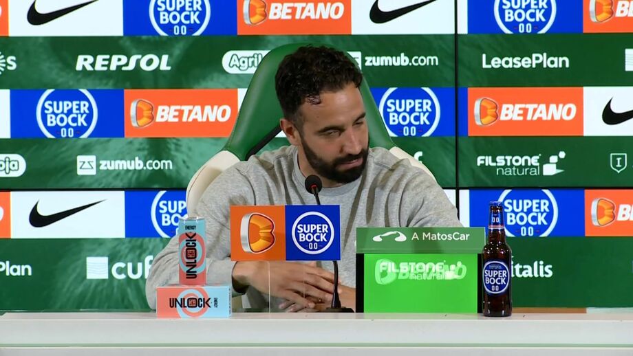 Treinador do Sporting satisfeito com atitude do internacional luso
