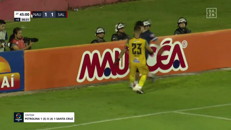 Aconteceu no Naútico-Salgueiro, a contar para os 'quartos' do Campeonato Pernambucano