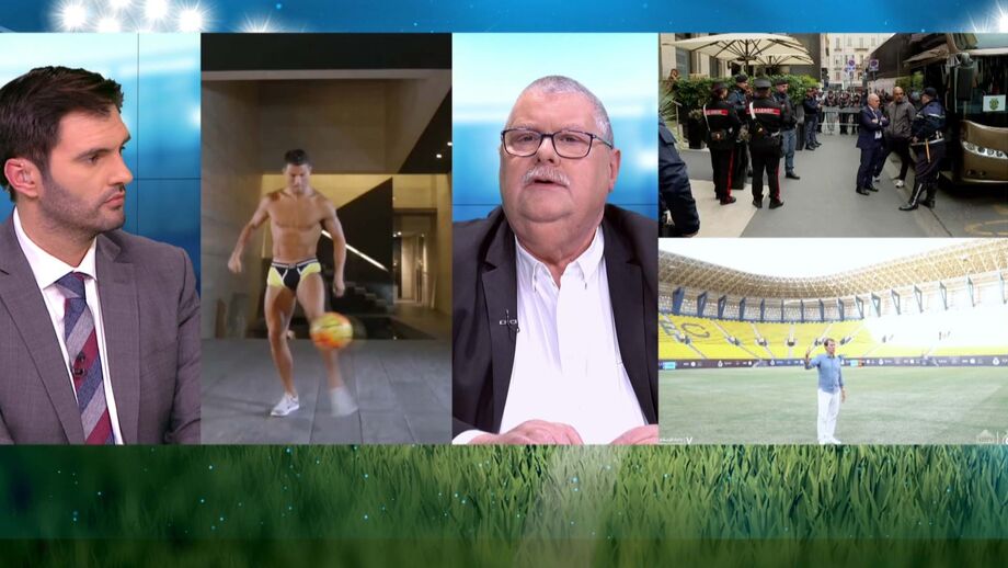 Comentador da CMTV analisa reação de CR7 perante a saída de Rudi Garcia em comparação com a postura para com o ex-selecionador