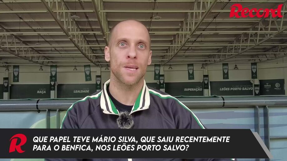 Entrevista Record ao jogador dos Leões de Porto Salvo