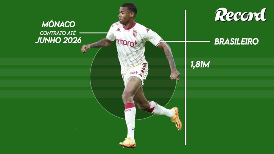 Médio do Monaco desejado pelos leões