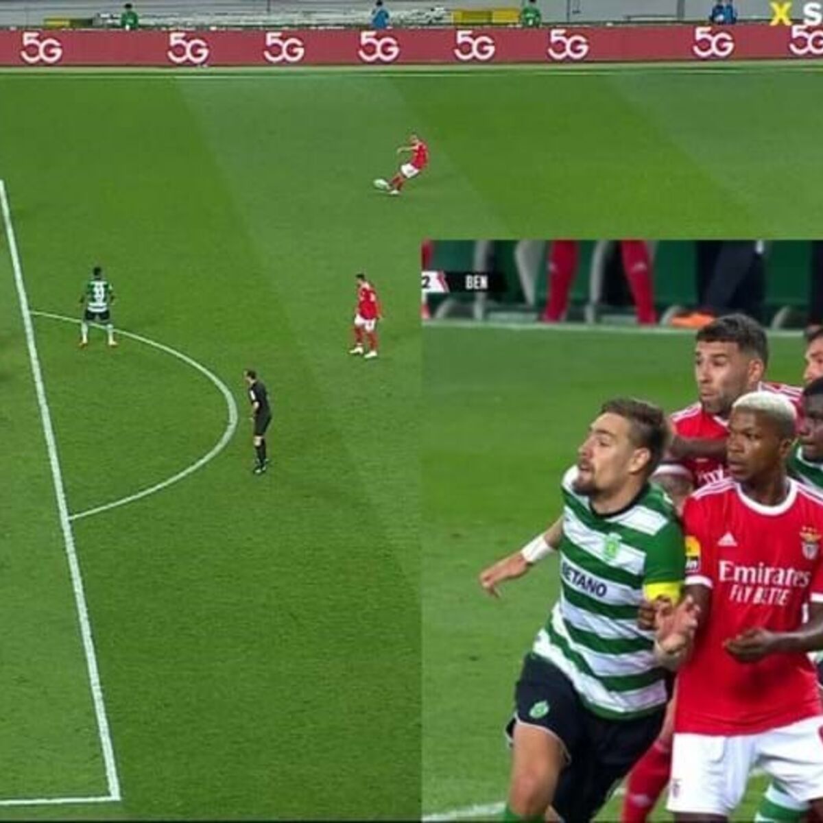 Golo mal validado ao Sporting, videoárbitros suspensos —