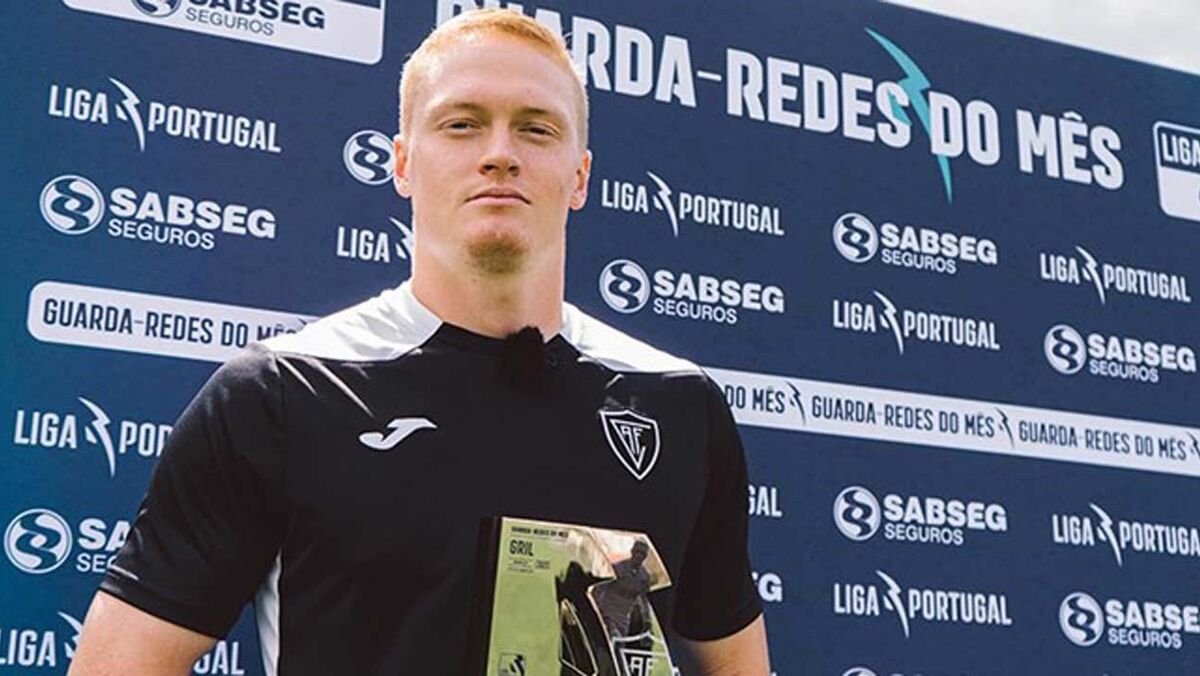 Domen Gril foi o melhor guardaredes da Liga SABSEG em março «É um