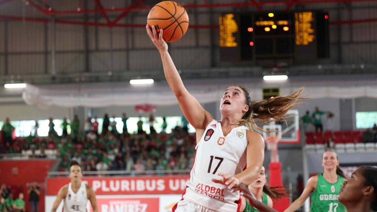 Benfica vence primeiro jogo da final do Nacional de basquetebol