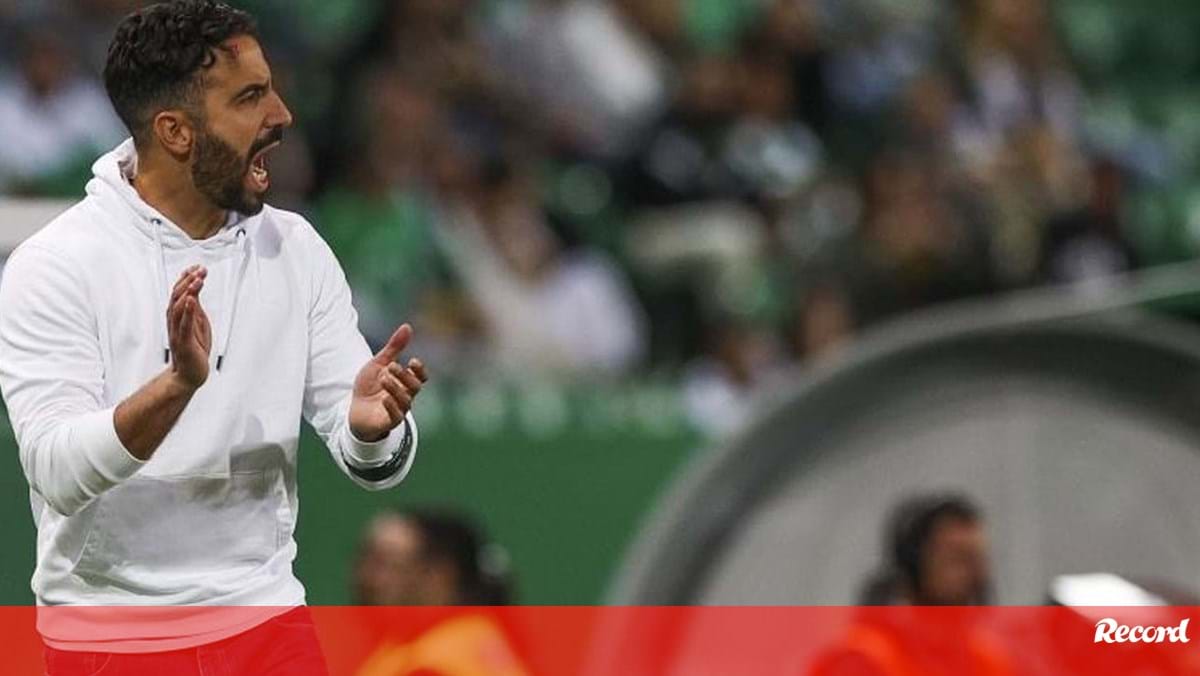 Primeiro dérbi de Rúben Amorim até foi 'a feijões' e no final venceu o  Sporting - Sporting - Jornal Record